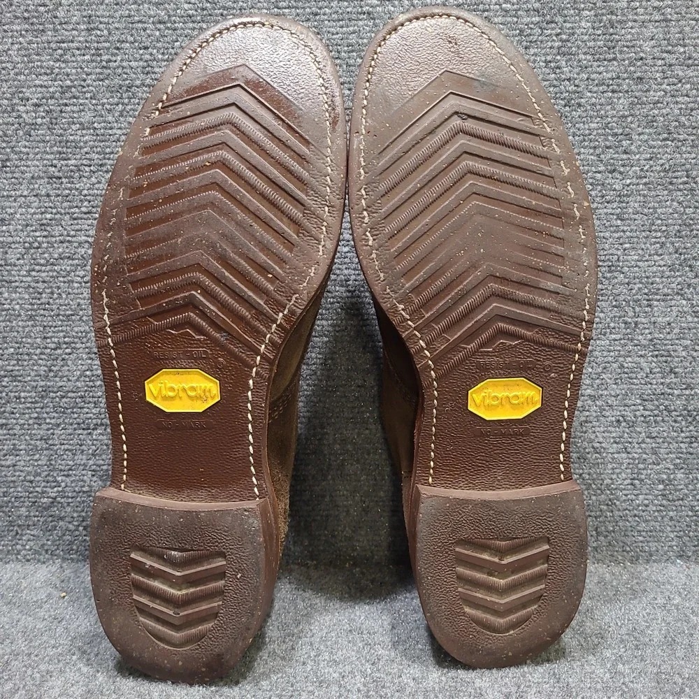CHIPPEWA CHOCOLATE MOSS SUEDE 1901M75 Men's US 11.5D USA made